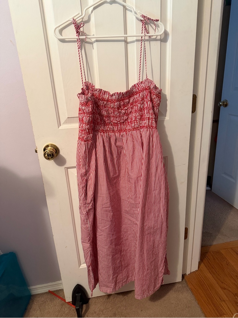 J. Crew Paloma dress in striped cotton poplin - Picture 2 of 4